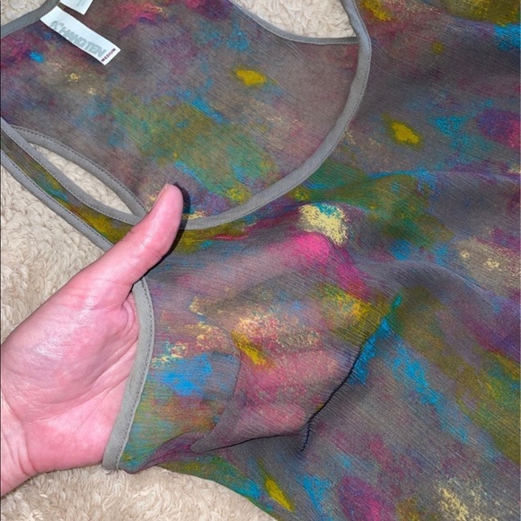 👍3/$10 (M) Hang Ten Flowy Tank - Picture 3 of 4